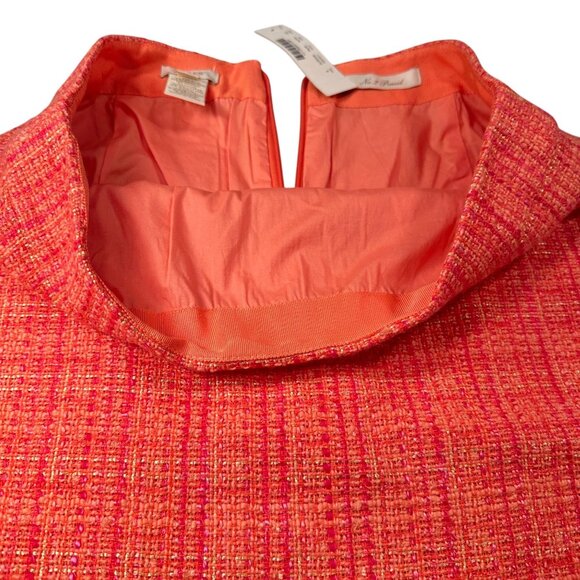 J Crew No 2 Pencil Tweed Skirt Womens Wool Blend Lined Workwear Straight Career - Picture 2 of 15